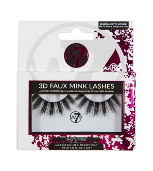 W7 - Faux cils 3D Faux Mink Lashes - Shots Fired