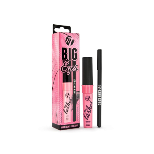 W7 - Coffret mascara et eye-liner Big Eyes