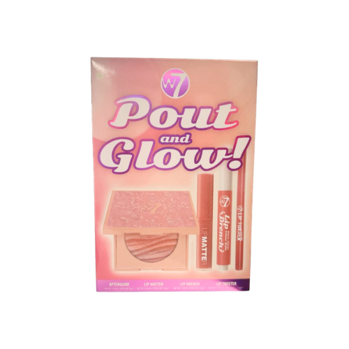 W7 - Coffret Visage Pout and Glow!