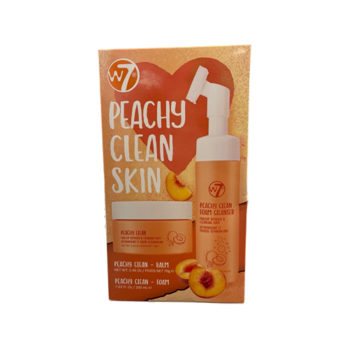 W7 - Coffret Double Nettoyage Peachy Clean Skin