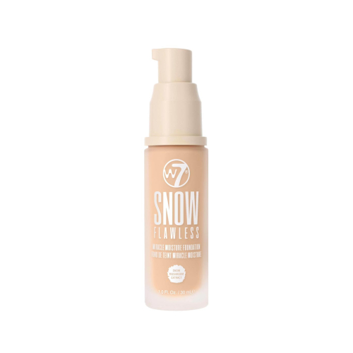 W7 - *Snow Flawless* - Fond de teint Miracle Moisture - Early Tan