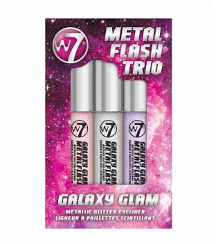W7 - Trio de eye-liners Metal Flash - Galaxy Glam