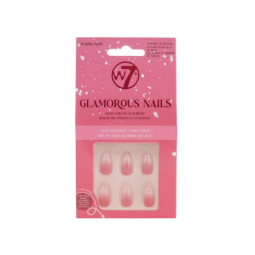 W7 - Faux ongles Glamorous Nails - Aurora Rose
