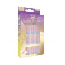 W7 - Faux Ongles Glamorous Nails - Candy Gloss