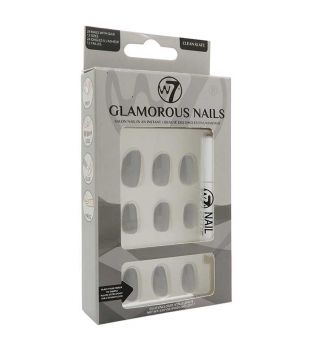 W7 - Faux ongles Glamorous Nails - Clean Slate