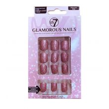 W7 - Faux ongles Glamorous Nails - Princess Pink