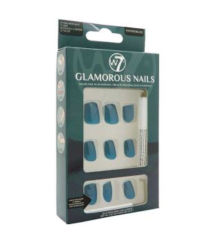 W7 - Faux ongles Glamorous Nails - Winter Blues