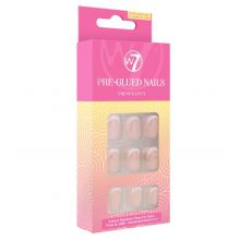 W7 - Faux Ongles Pre-Glued Nails - French Envy