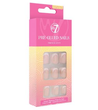 W7 - Faux Ongles Pre-Glued Nails - French Envy