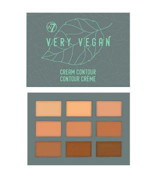 W7 - *Very Vegan* - Palette contour crème