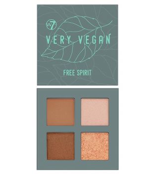 W7 - *Very Vegan* - Palette de fards à paupières - Free Spirit