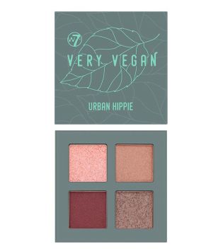 W7 - *Very Vegan* - Palette de fards à paupières - Urban Hippie