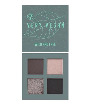 W7 - *Very Vegan* - Palette de fards à paupières - Wild and Free