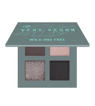 W7 - *Very Vegan* - Palette de fards à paupières - Wild and Free