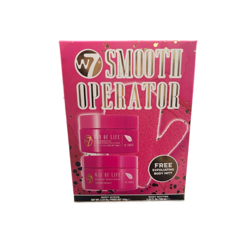 W7 - *Way of Life* - Coffret de soins corporels Smooth Operator - Be Smooth
