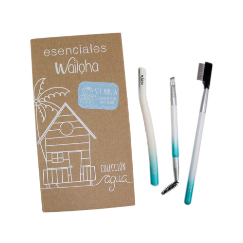 Wailoha - *Colección agua* - Ensemble cils et sourcils Medusa
