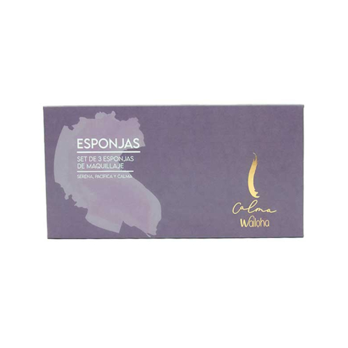 Wailoha - *Colección Calma* - Ensemble d'éponges de maquillage