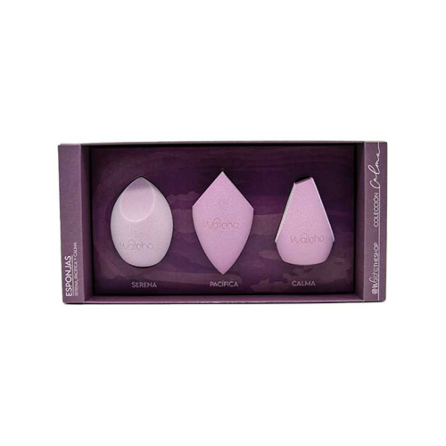 Wailoha - *Colección Calma* - Ensemble d'éponges de maquillage