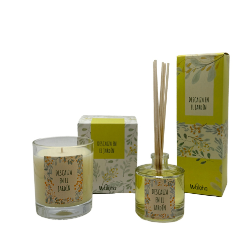 Wailoha - Bougie parfumée Descalza en el Jardín