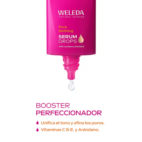 Weleda - *Booster* - Sérum Perfecteur Serum Drops - Affinant les Pores