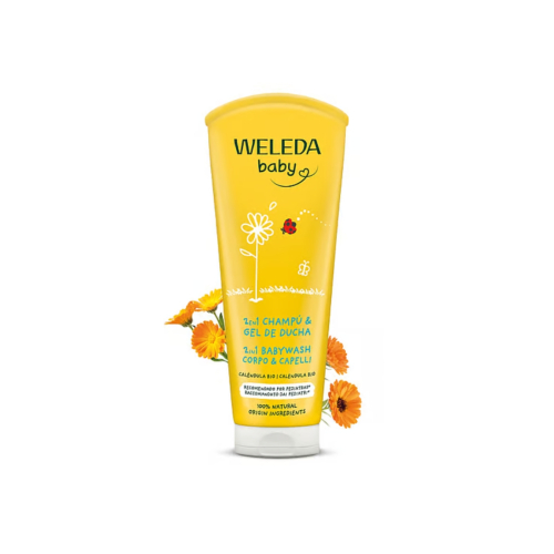 Weleda - Shampooing et corps de lavage Baby - Calendula