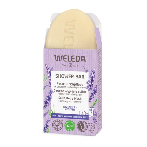 Weleda - Savon de douche solide - Lavande relaxante