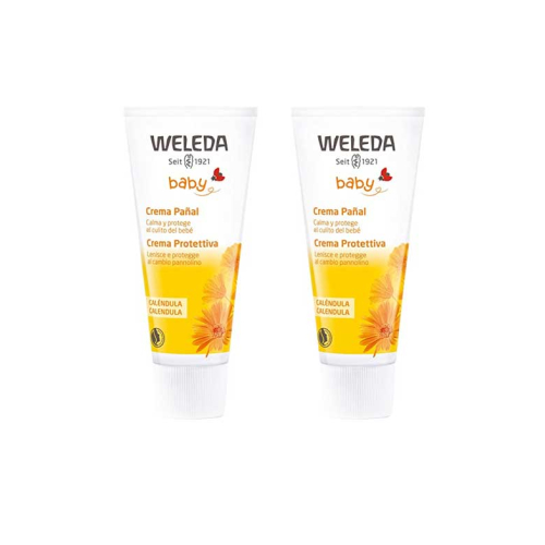 Weleda - Pack de 2 crèmes de change au calendula Baby