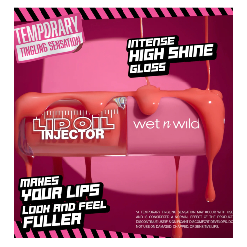 Wet n Wild - Huile à lèvres Lip oil Injector - Just a Hint