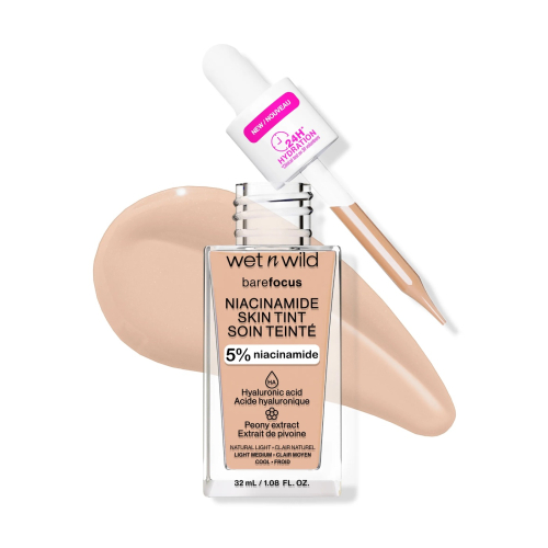 Wet N Wild - Fond de teint Bare Focus Niacinamide Skin Tint - Natural Light