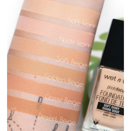 Wet n Wild - Fond de teint Photo Focus Matte - E371C: Classic Beige