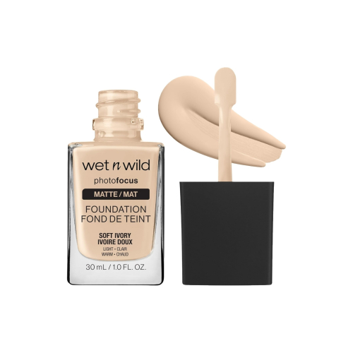 Wet n Wild - Fond de teint Photo Focus Matte - E362C: Soft Ivory