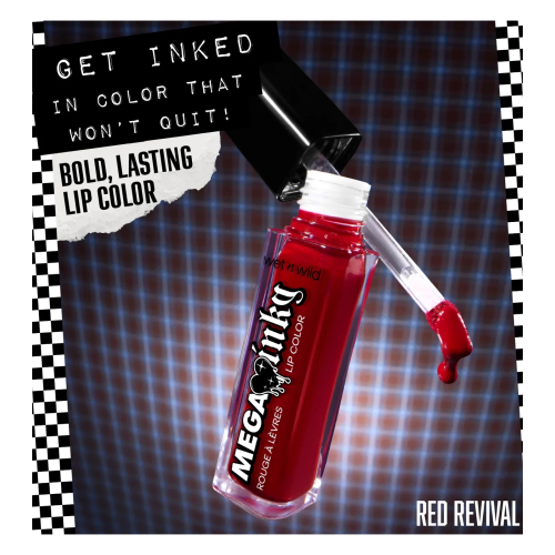 Wet n Wild - Rouge à lèvres liquide Mega Inky - Red Revival