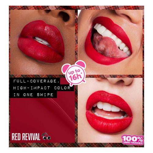 Wet n Wild - Rouge à lèvres liquide Mega Inky - Red Revival