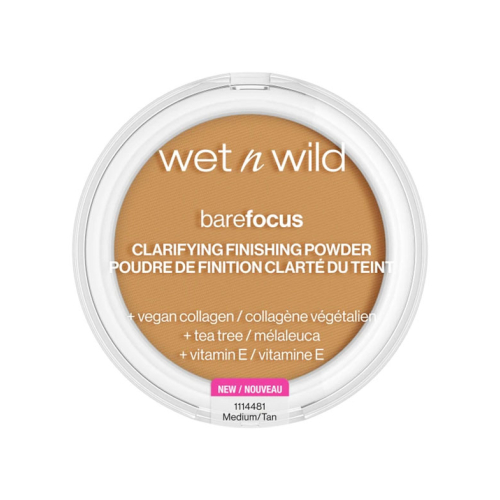 Wet N Wild - Poudre de finition matifiante Bare Focus - Medium/Tan