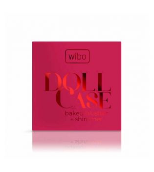 Wibo - *Baby Doll* - Blush + Highlighter Doll Case