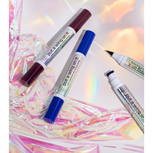 Wibo - Eyeliner 2 en 1 Put a Wing on it - 01