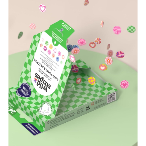 Wild Stripes - Patchs anti-boutons - Acide hyaluronique