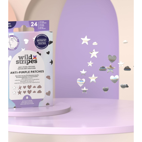Wild Stripes - Patchs anti-boutons - Acide salicylique