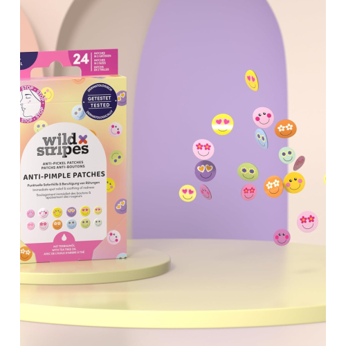 Wild Stripes - Patchs anti-boutons - Arbre à thé