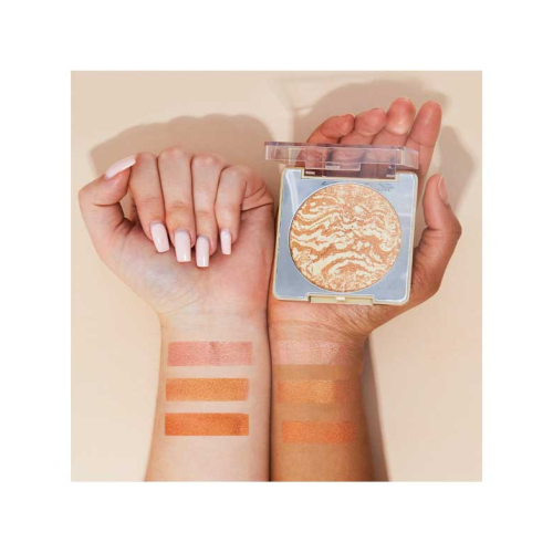 XX Revolution - Poudre bronzante Bronze Light Marbled Bronzer - Lovelorn Deep