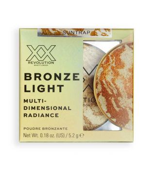 XX Revolution - Poudre bronzante Bronze Light Marbled Bronzer - Suntrap Mid