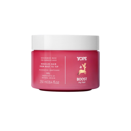 Yope - *Boost My Hair* - Masque Biocéramide Naturel - Cheveux Abîmés