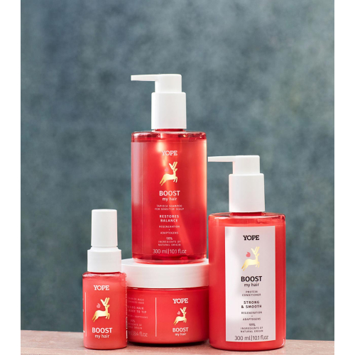 Yope - *Boost My Hair* - Masque Biocéramide Naturel - Cheveux Abîmés