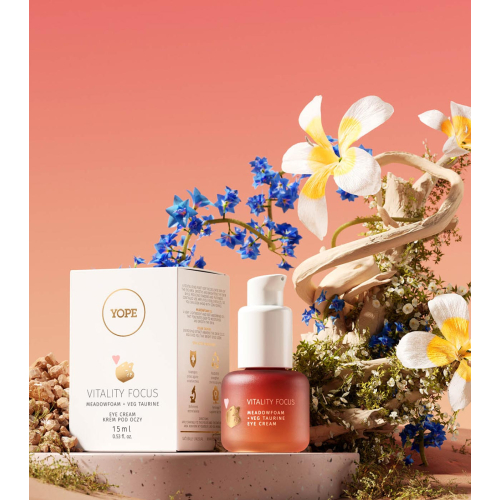 Yope - Contour des yeux Vitality Focus - Huile d'écume des prés + Taurine végétalienne