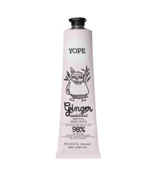 Yope - Crème pour les mains Ginger Sandalwood