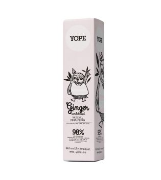 Yope - Crème pour les mains Ginger Sandalwood