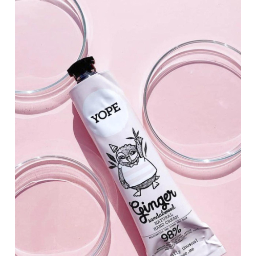 Yope - Crème pour les mains Ginger Sandalwood