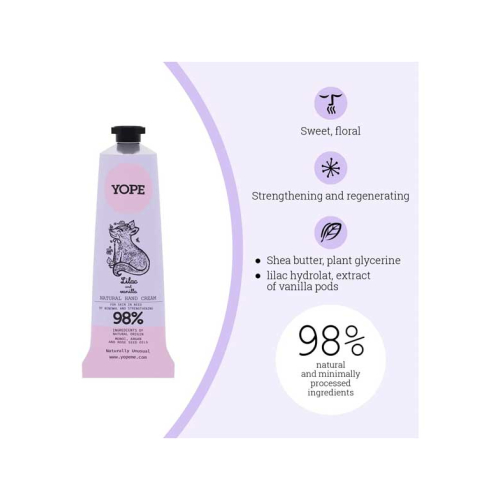 Yope - Crème pour les mains Tea and Mint