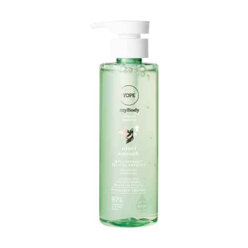 Yope - Gel douche lissant Niaci Smoth - Cocktail de pistaches