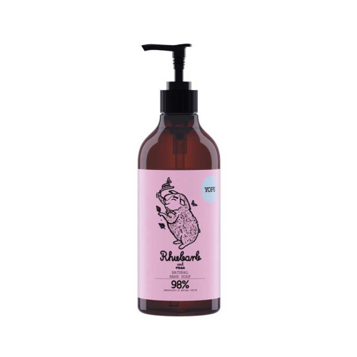 Yope - Gel douche naturel - Rhubarbe et Rose